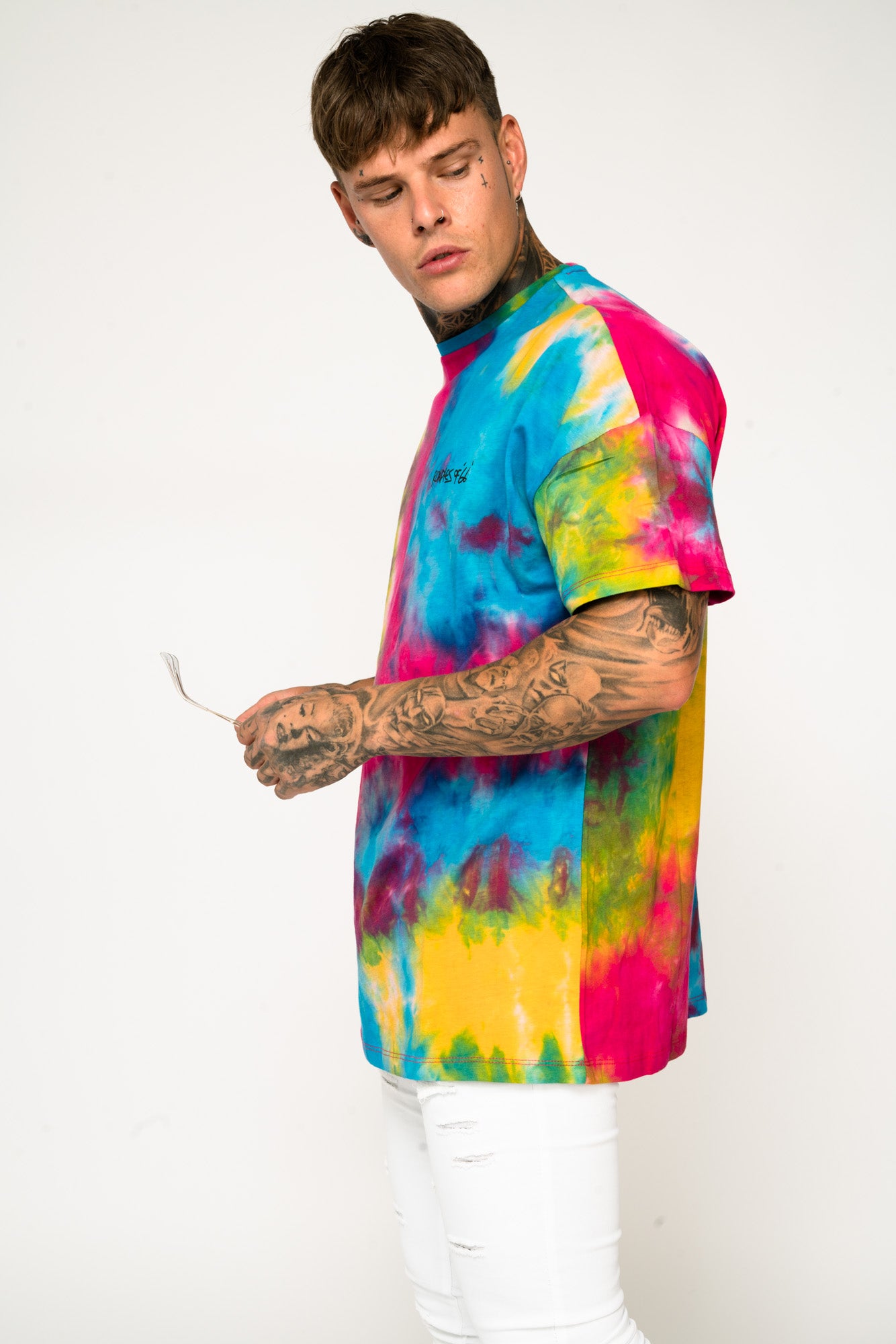 Roadies of 66 - Oversized Tie Dye T-Shirt