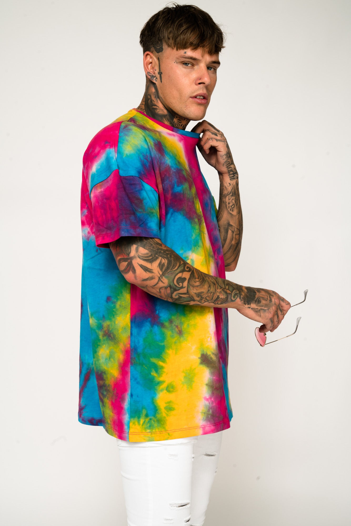 Roadies of 66 - Oversized Tie Dye T-Shirt