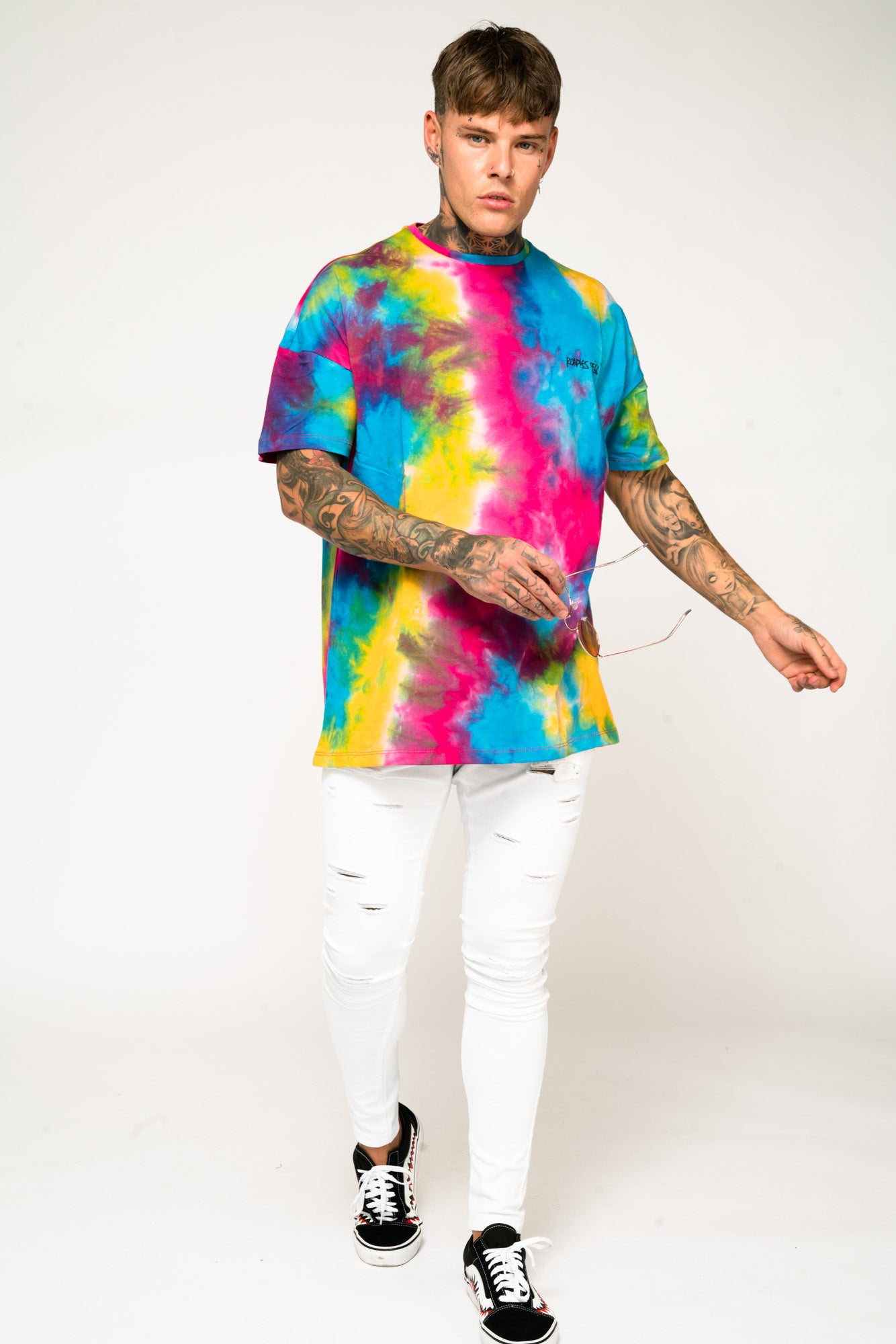 Roadies of 66 - Oversized Tie Dye T-Shirt