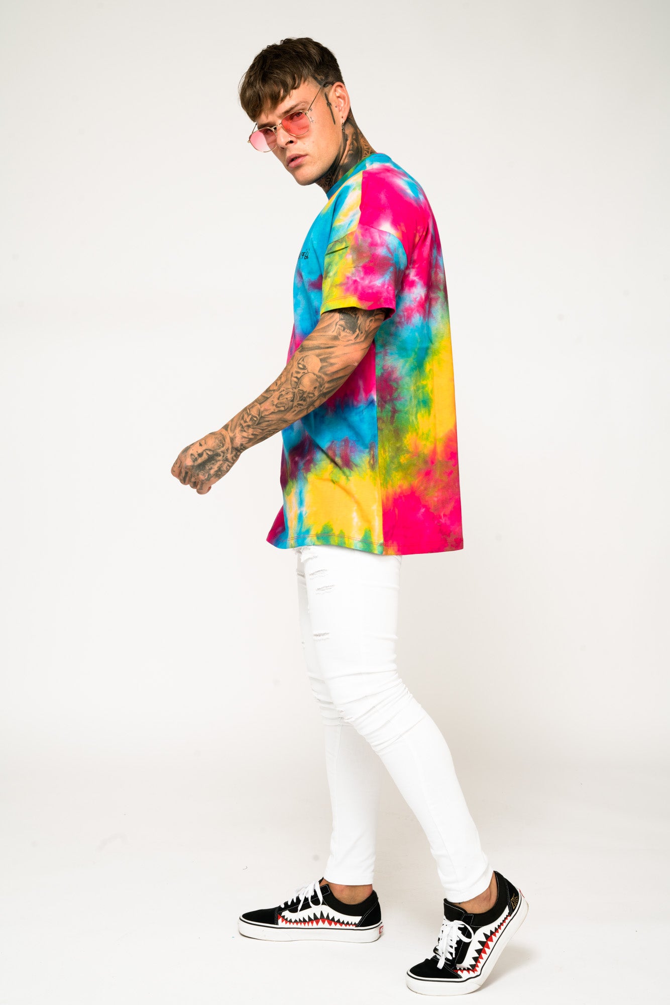 Roadies of 66 - Oversized Tie Dye T-Shirt